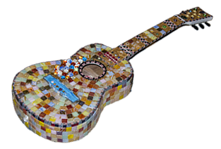 mosiac guitar